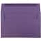 JAM Paper 6" x 9" Dark Purple Premium Invitation Envelopes